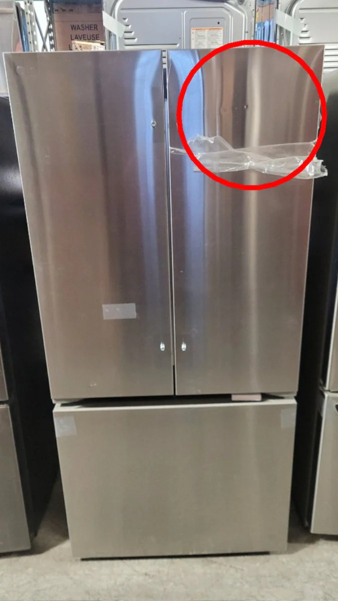 LF21G6200S - REFRIGERATORS - LG - French 3-Door - Stainless Steel - Open Box - Image 3