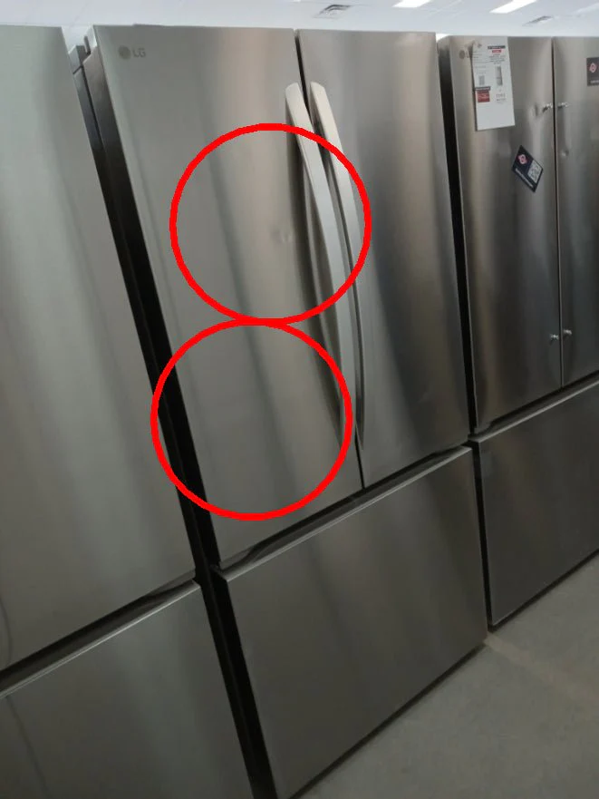 LF21G6200S - REFRIGERATORS - LG - French 3-Door - Stainless Steel - Open Box - Image 3