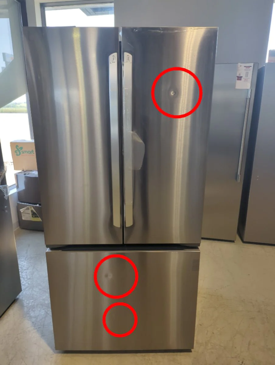 LF21G6200S - REFRIGERATORS - LG - French 3-Door - Stainless Steel - Open Box - Image 2