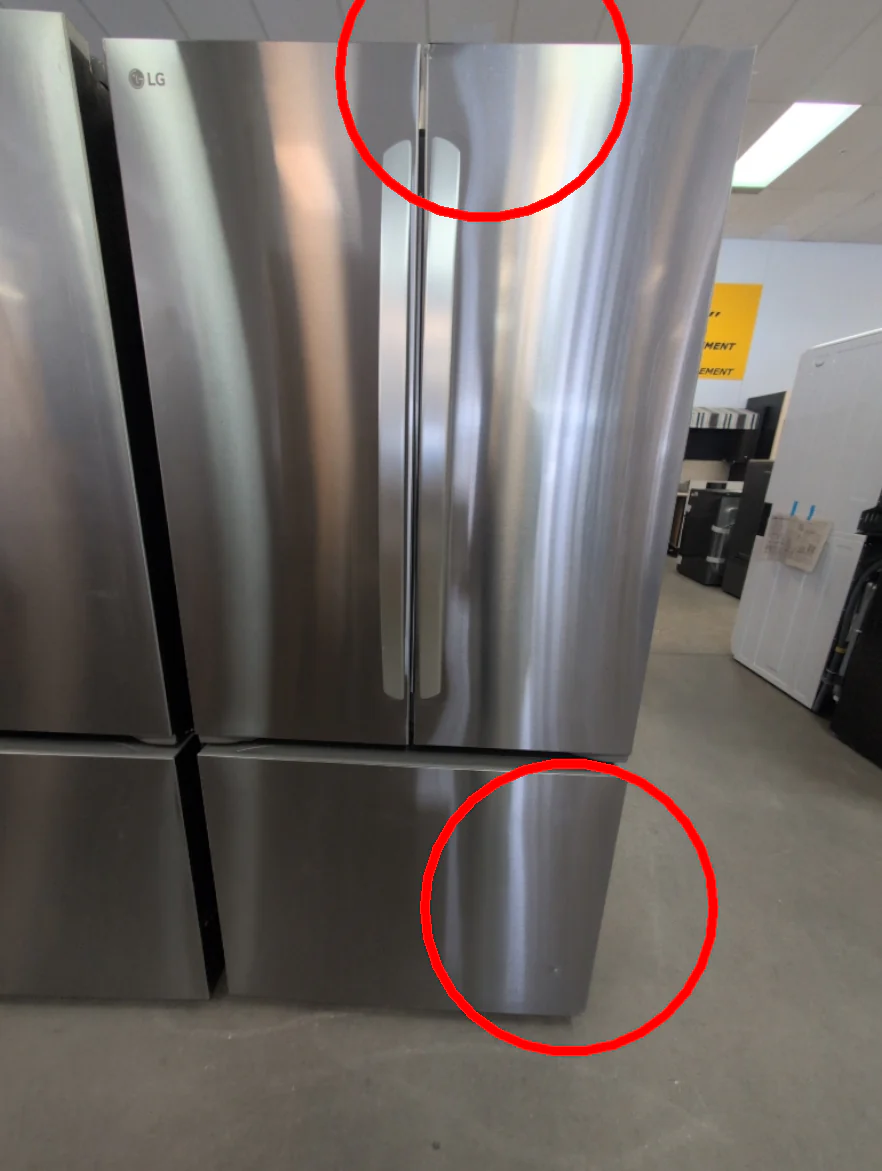LF21G6201S - REFRIGERATORS - LG - French 3-Door - Stainless Steel - Open Box - Image 5