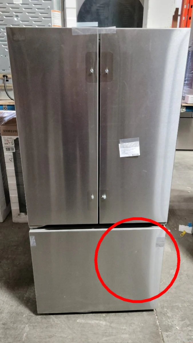LF21G6201S - REFRIGERATORS - LG - French 3-Door - Stainless Steel - Open Box - Image 4