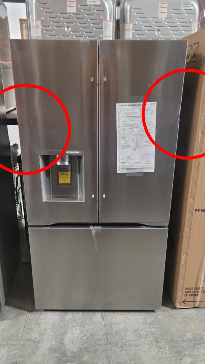 LF24Z6530S - REFRIGERATORS - LG - French 3-Door - Stainless Steel - Open Box - Image 3