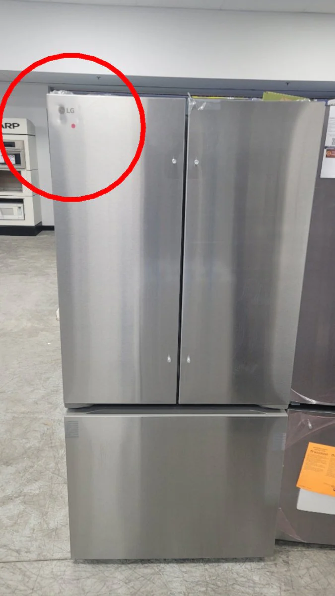 LF25H6200S - REFRIGERATORS - LG - French 3-Door - Stainless Steel - Open Box - Image 3
