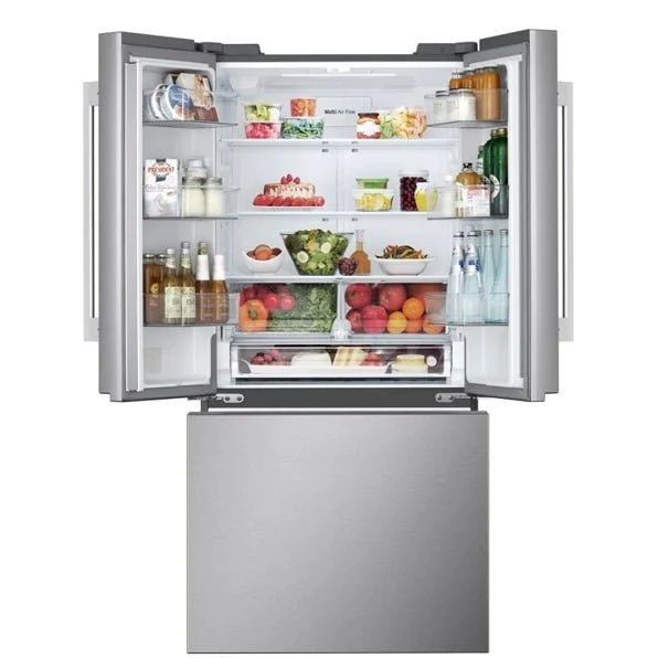 LF25H6200S - REFRIGERATORS - LG - French 3-Door - Stainless Steel - Open Box - Image 5