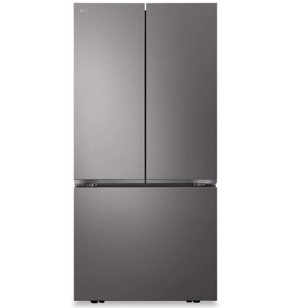 LF25S6200D - REFRIGERATORS - LG - French 3-Door - Black Stainless - Open Box