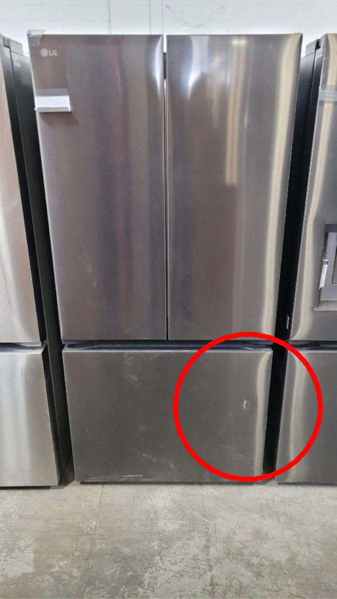 LF25S6200D - REFRIGERATORS - LG - French 3-Door - Black Stainless - Open Box - Image 3