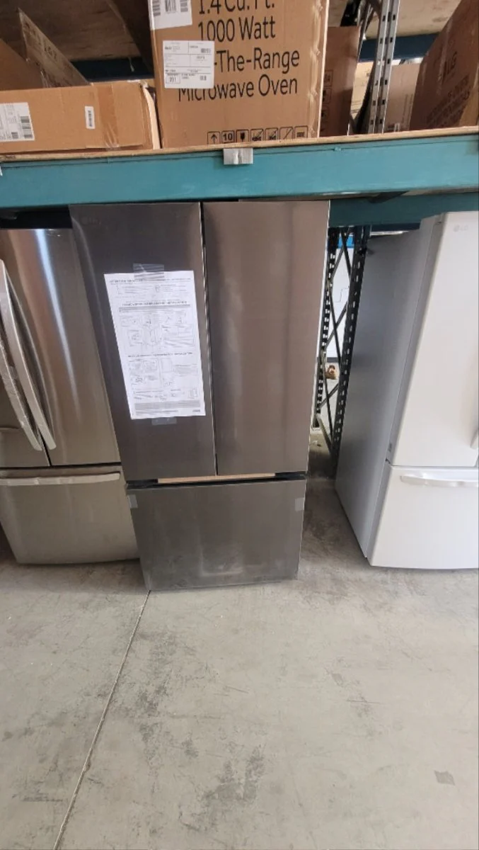 LF25S6200D - REFRIGERATORS - LG - French 3-Door - Black Stainless - Open Box - Image 2