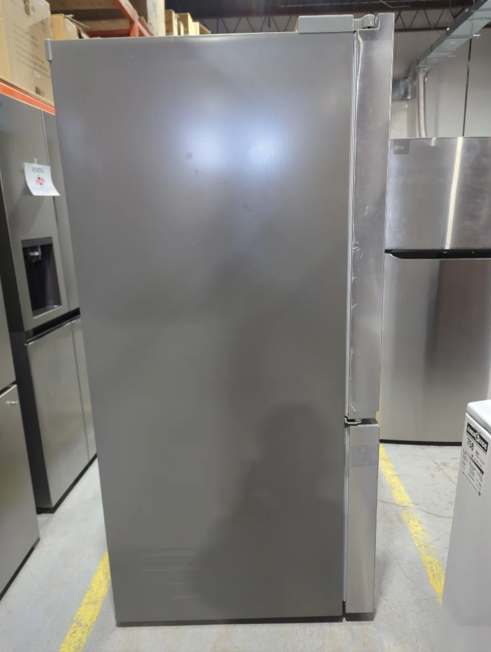 LF25S6200S - REFRIGERATORS - LG - French 3-Door - Stainless Steel - Open Box - Image 3