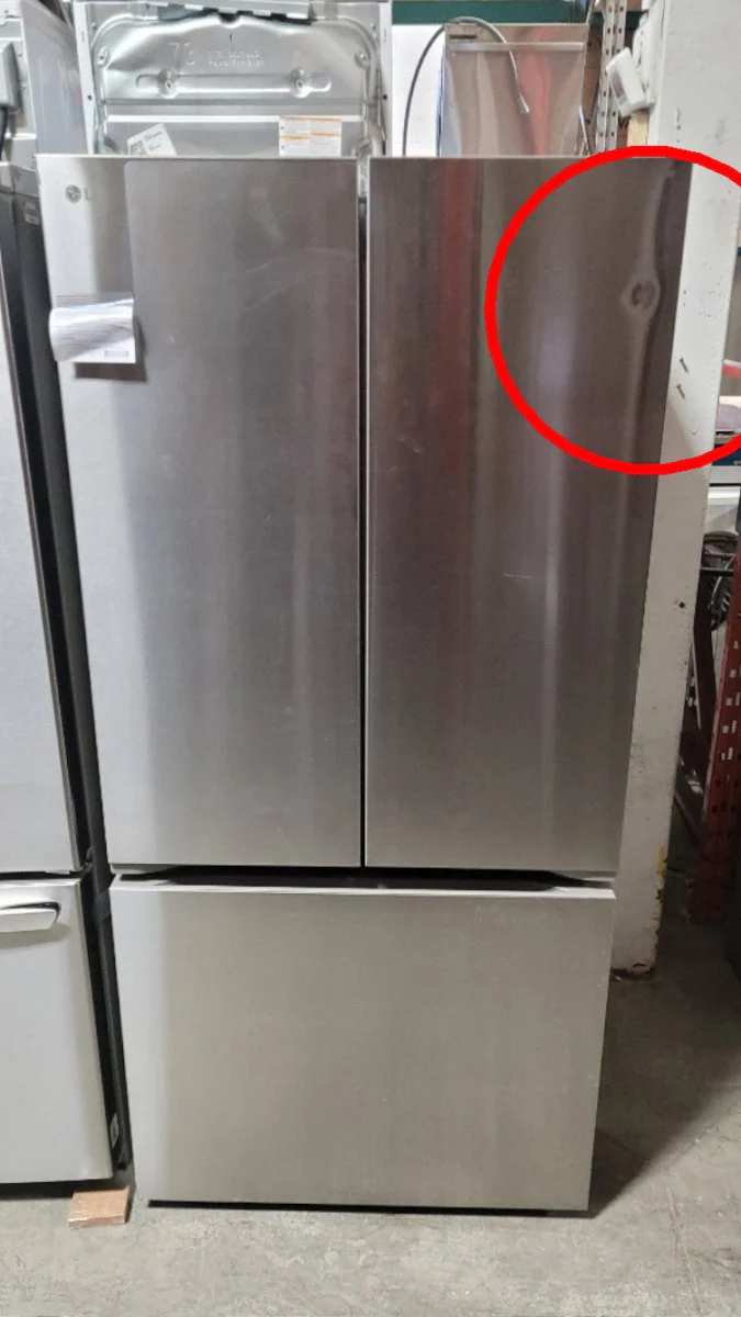 LF25S6200S - REFRIGERATORS - LG - French 3-Door - Stainless Steel - Open Box - Image 3