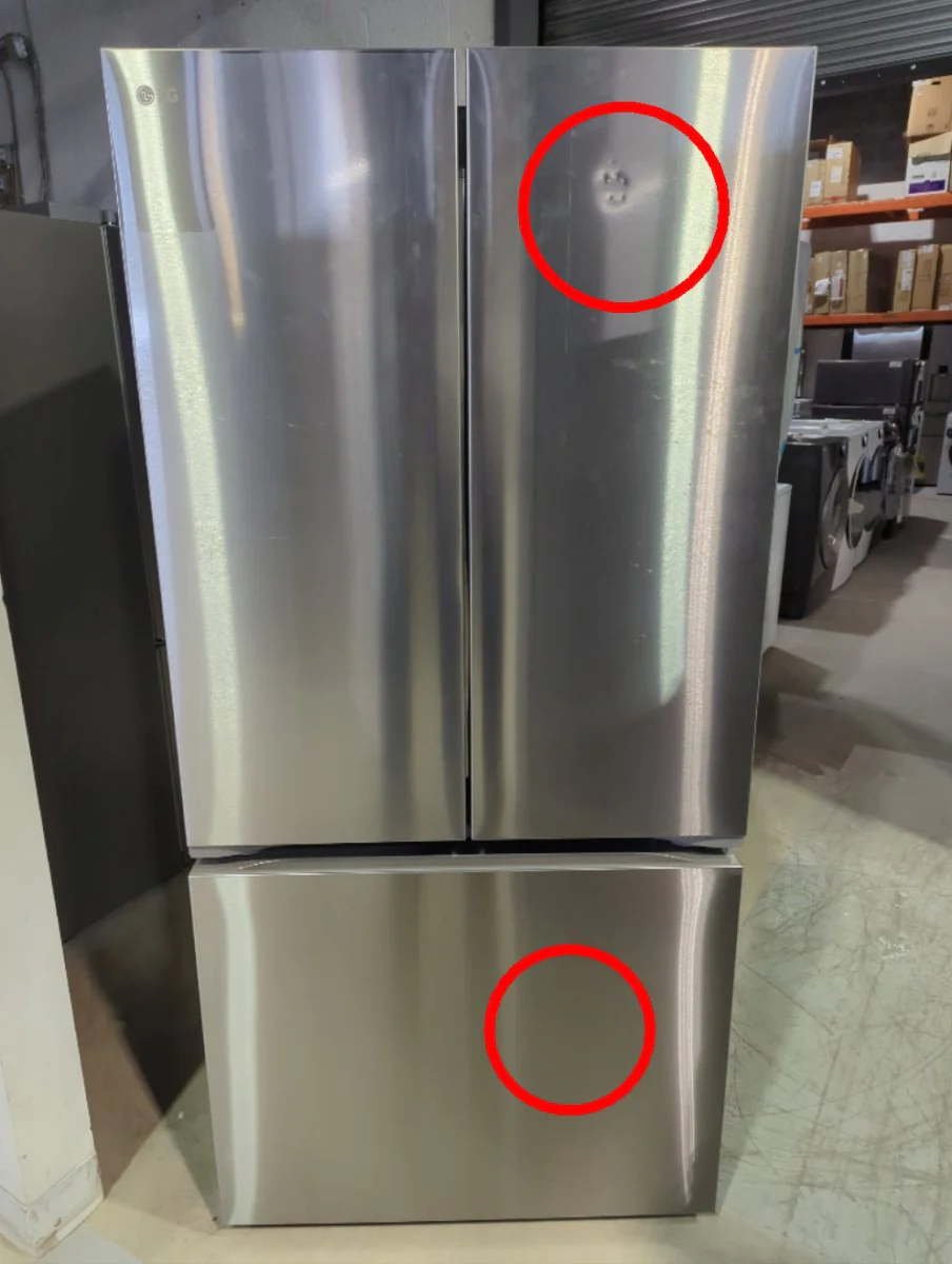 LF25S6200S - REFRIGERATORS - LG - French 3-Door - Stainless Steel - Open Box - Image 2