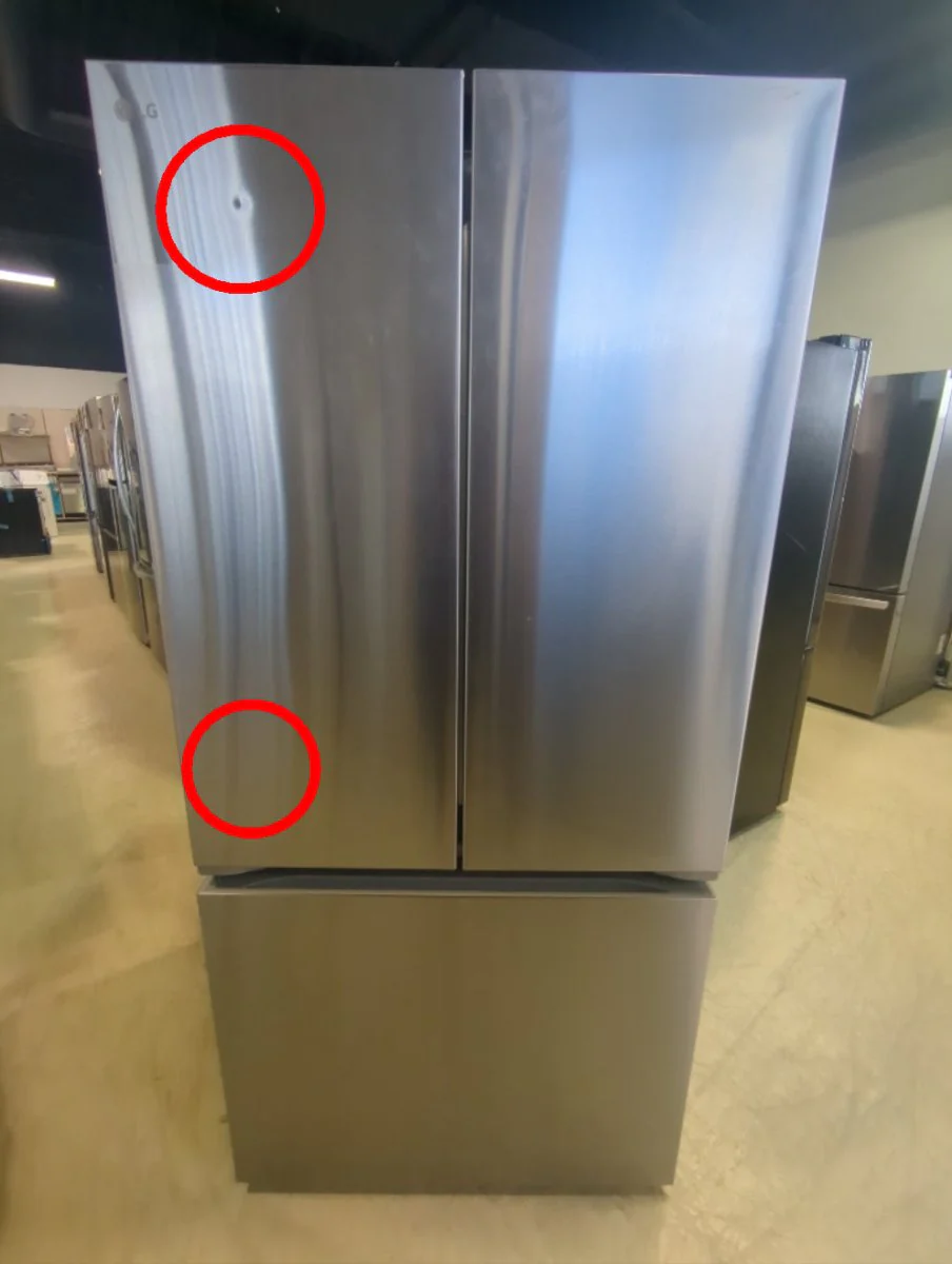 LF25S6200S - REFRIGERATORS - LG - French 3-Door - Stainless Steel - Open Box - Image 2