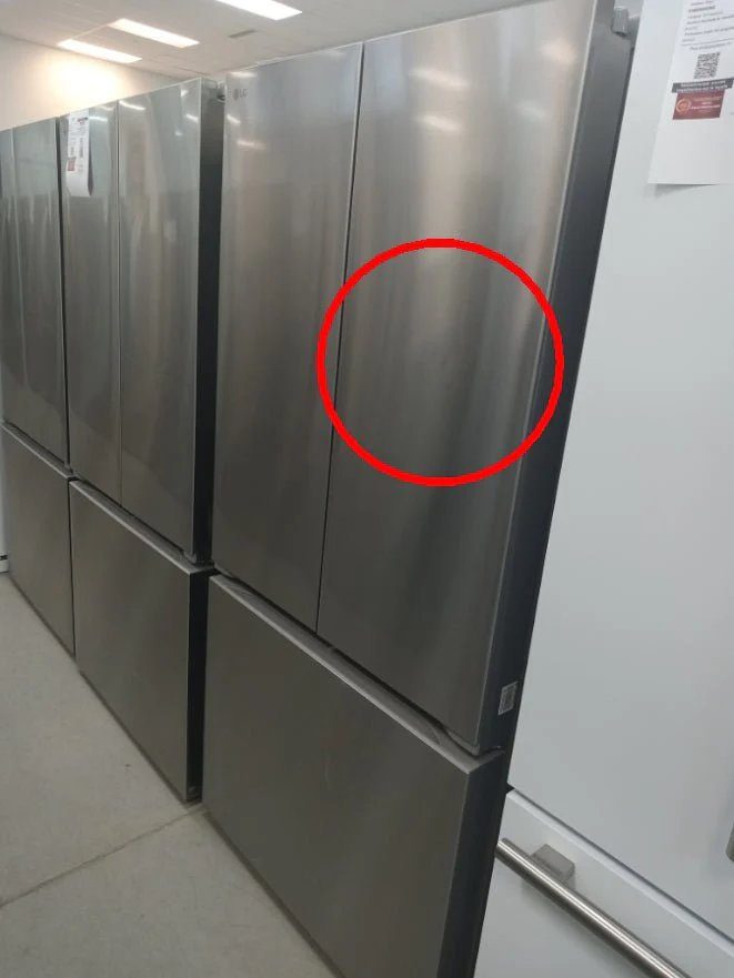 LF25S6200S - REFRIGERATORS - LG - French 3-Door - Stainless Steel - Open Box - Image 3