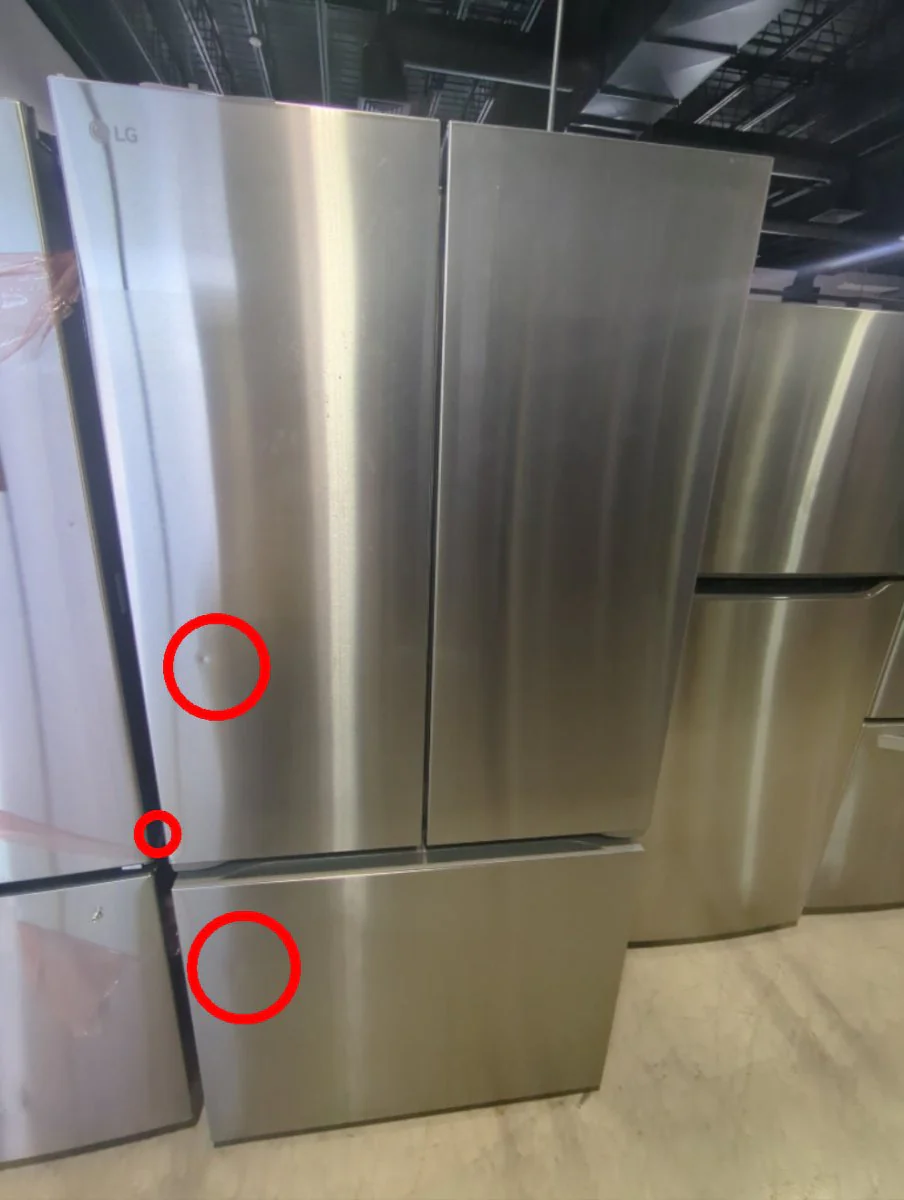 LF25S6200S - REFRIGERATORS - LG - French 3-Door - Stainless Steel - Open Box - Image 2