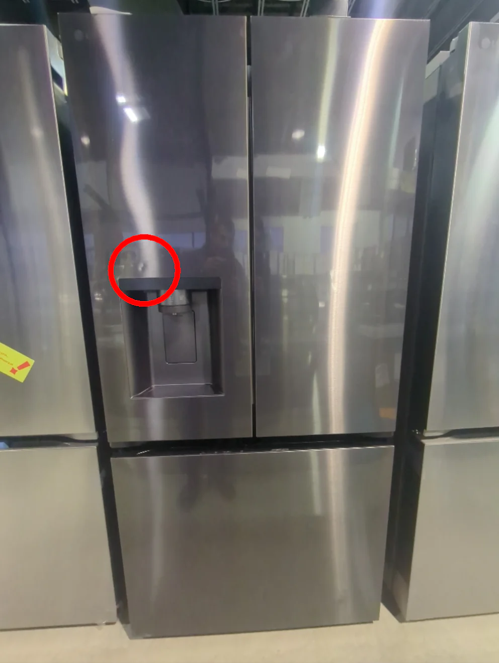 LF25S6330D - REFRIGERATORS - LG - French 3-Door - Black Stainless - Open Box - Image 2