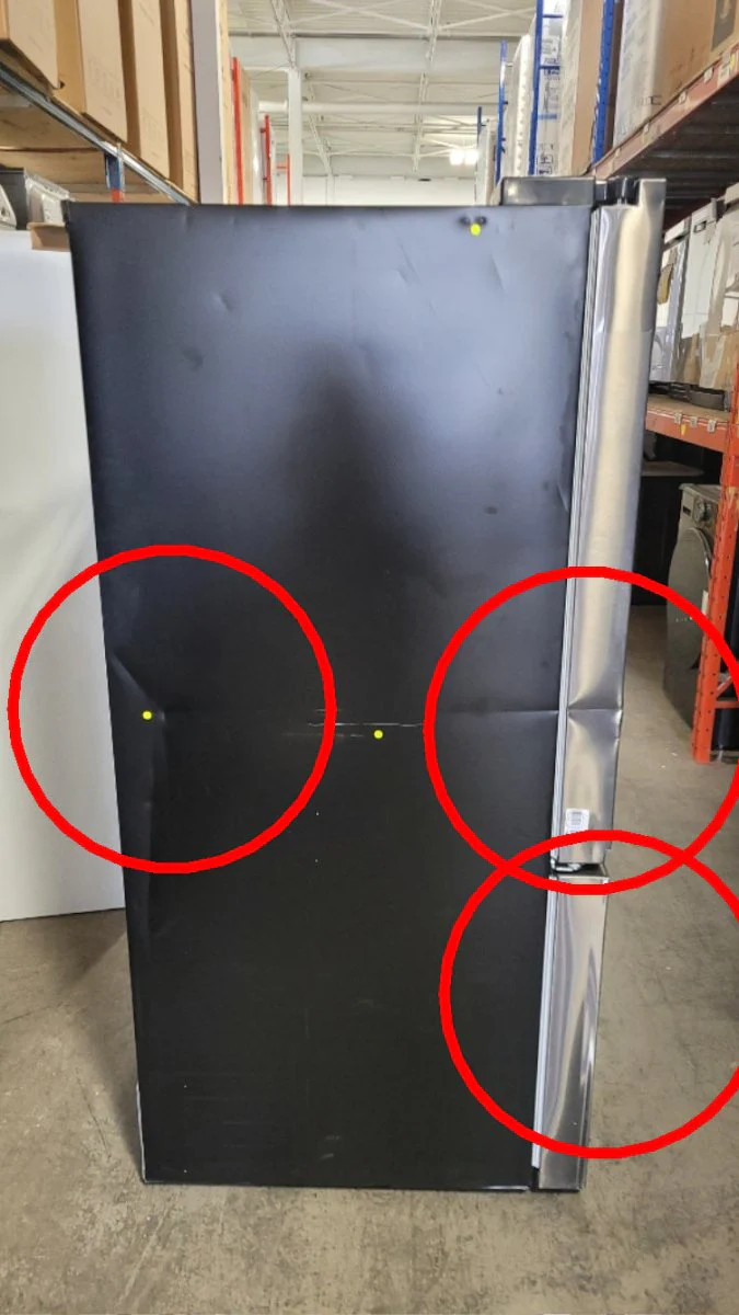LF25S6330D - REFRIGERATORS - LG - French 3-Door - Black Stainless - Open Box - Image 3