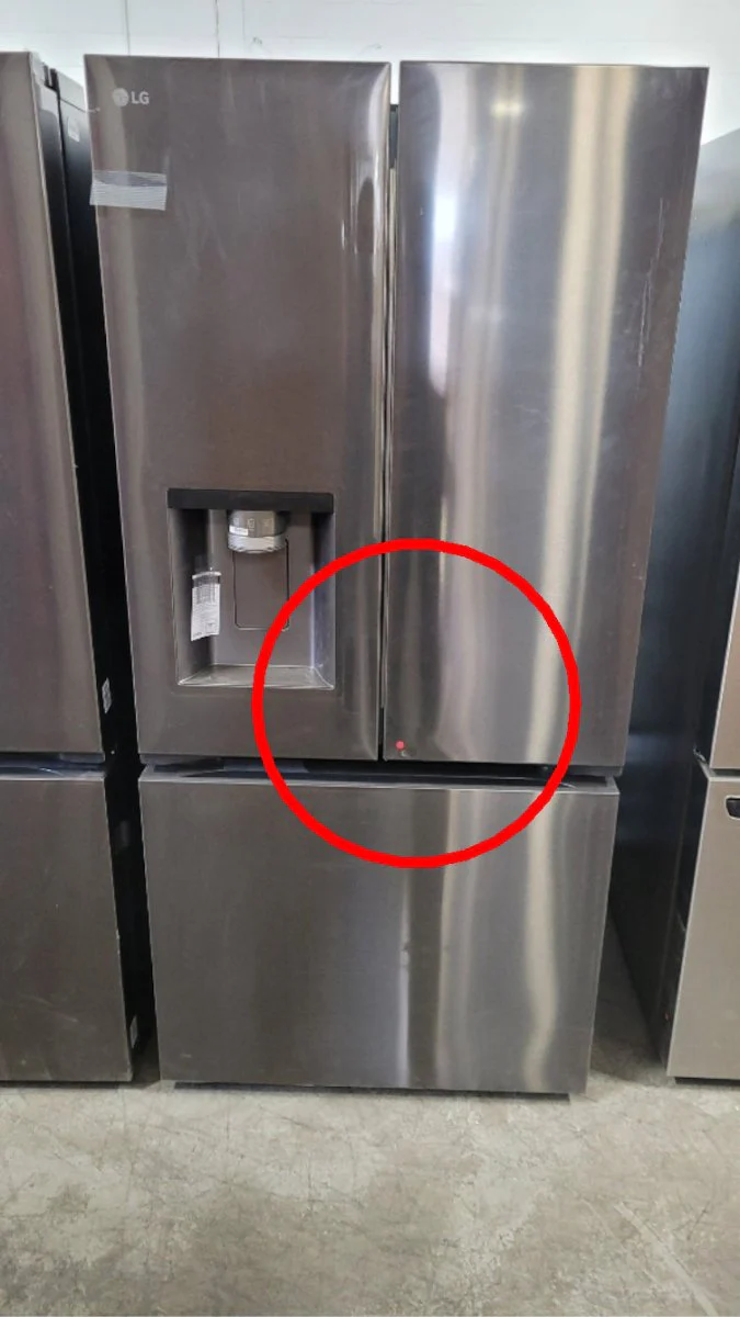 LF25S6330D - REFRIGERATORS - LG - French 3-Door - Black Stainless - Open Box - Image 3