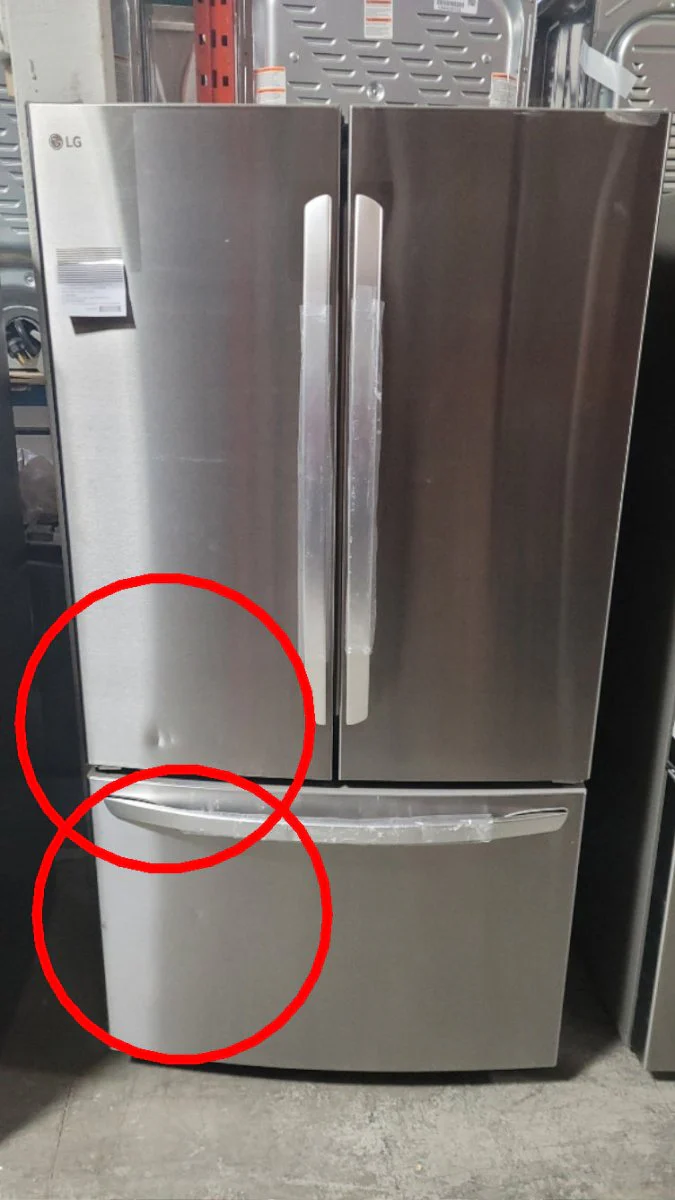 LF29T6000S - REFRIGERATORS - LG - French 3-Door - Stainless Steel - Open Box - Image 4