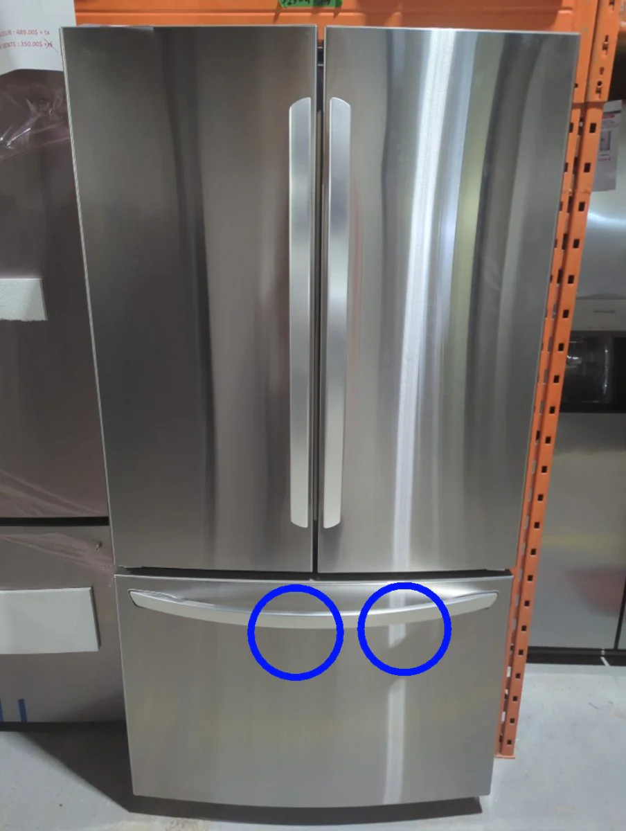 LF29T6000S - REFRIGERATORS - LG - French 3-Door - Stainless Steel - Open Box - Image 4