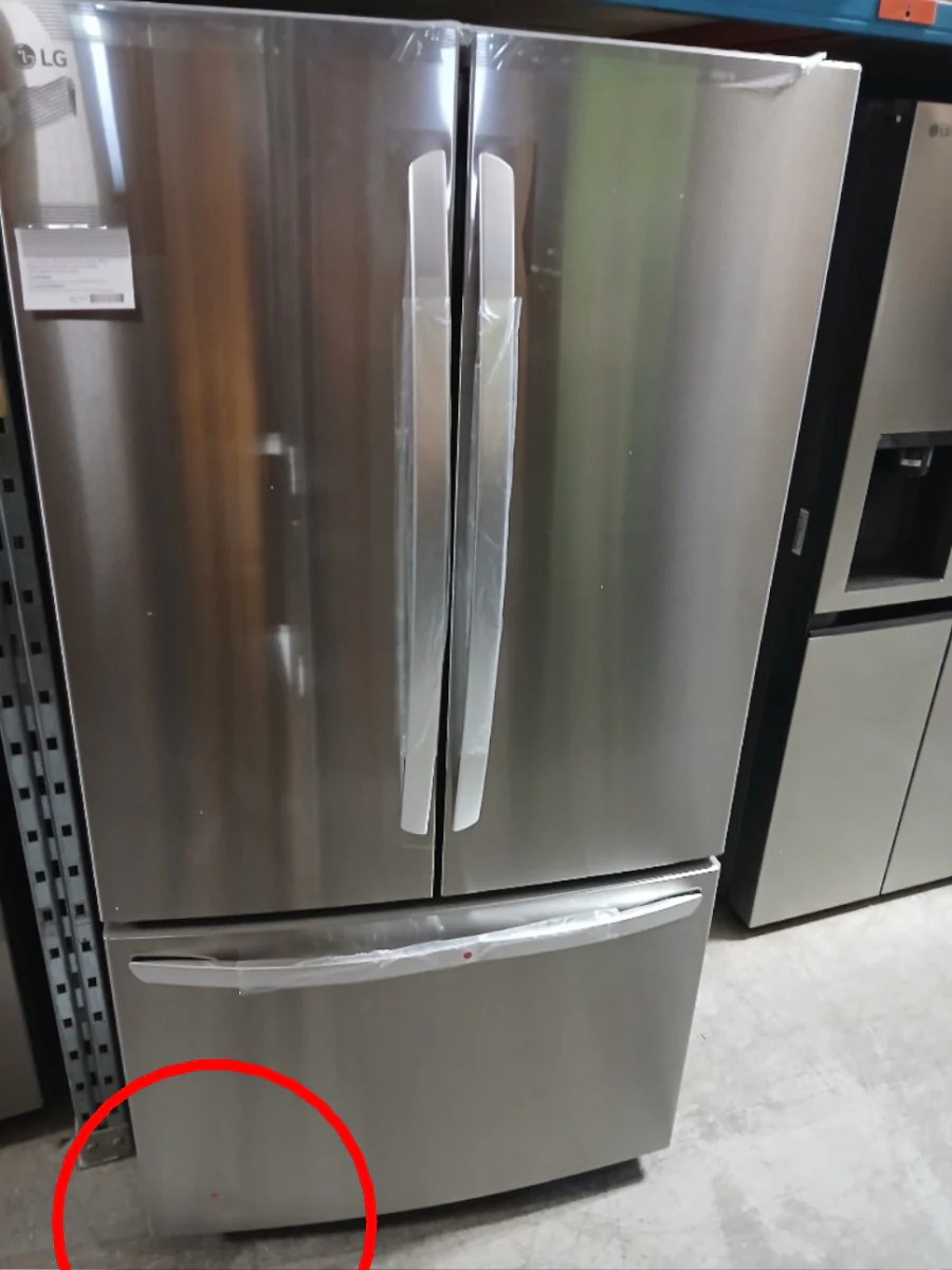 LF29T6000S - REFRIGERATORS - LG - French 3-Door - Stainless Steel - Open Box - Image 3
