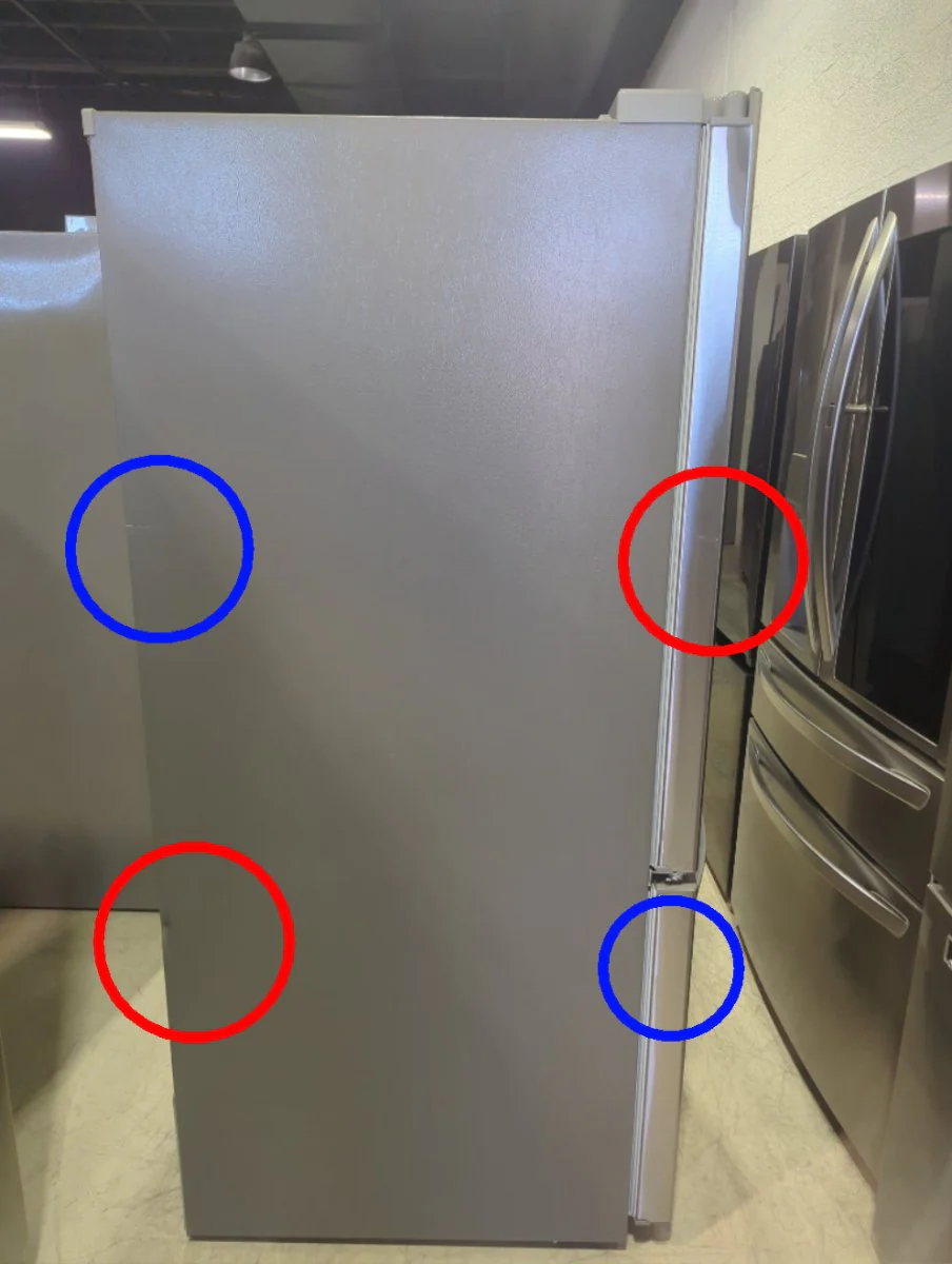 LF29T6000S - REFRIGERATORS - LG - French 3-Door - Stainless Steel - Open Box - Image 4
