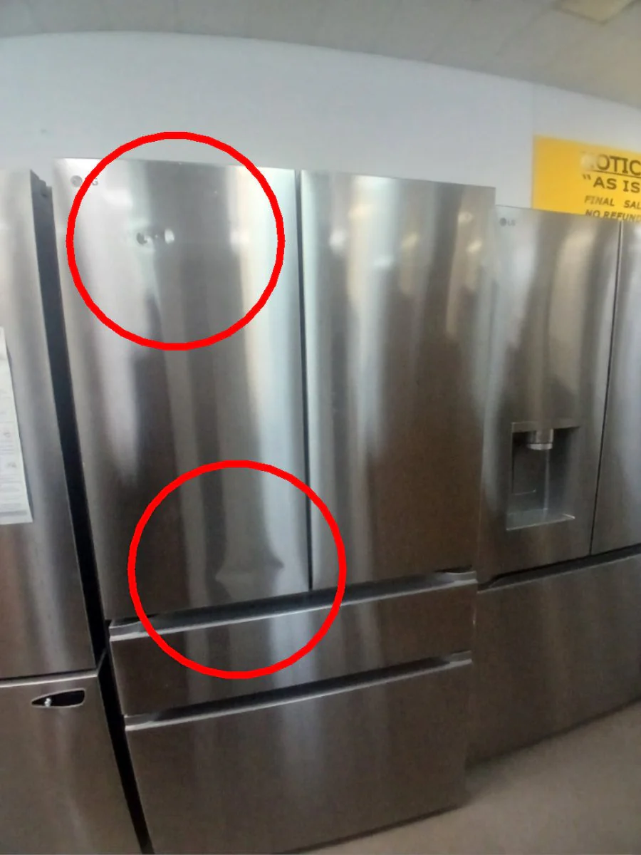 LF30S8210S - REFRIGERATORS - LG - French 3-Door - Stainless Steel - Open Box - Image 3