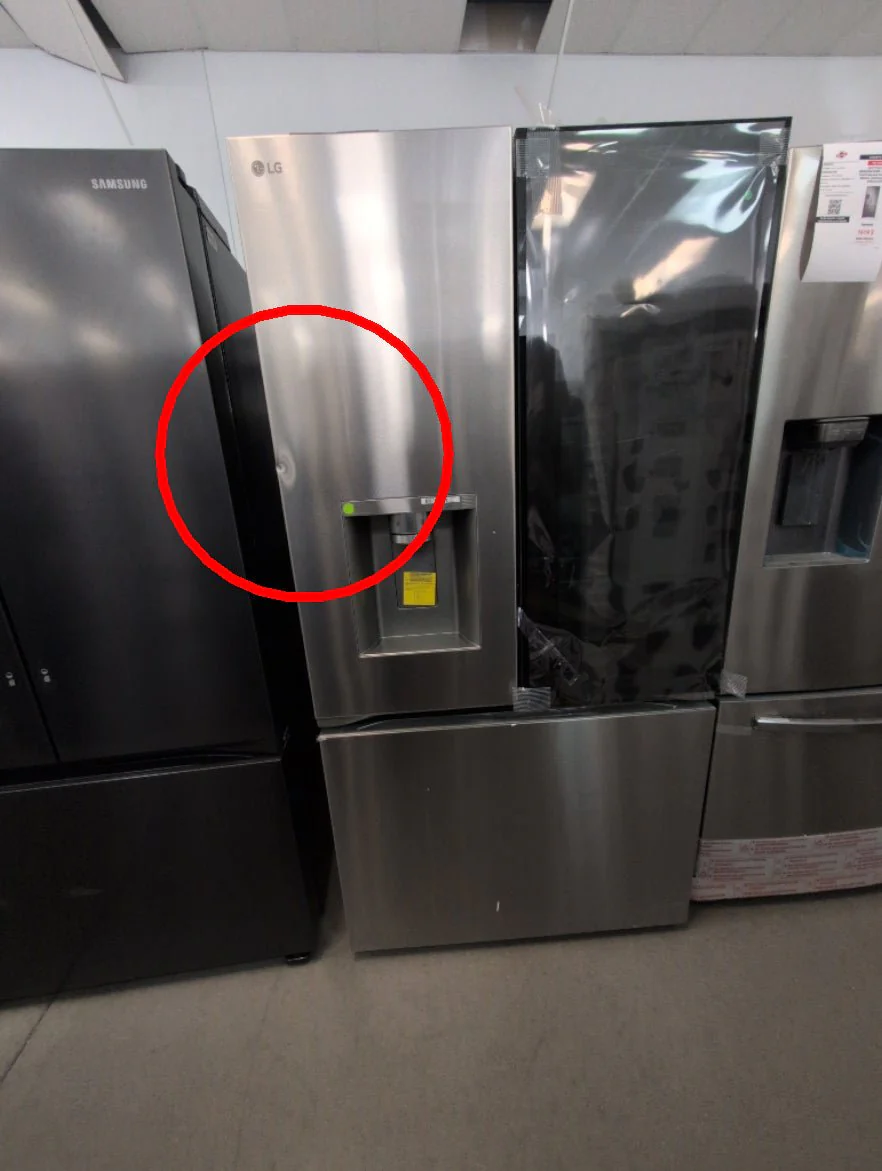 LF31S6360S - REFRIGERATORS - LG - French 3-Door - Stainless Steel - Open Box - Image 3