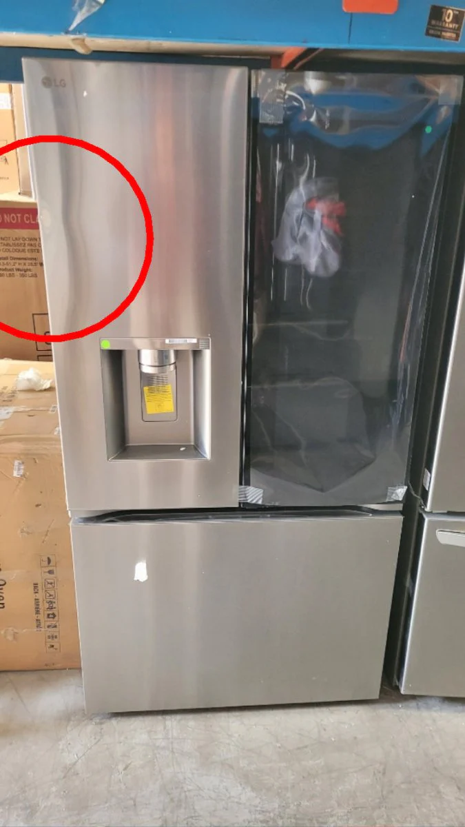 LF31S6360S - REFRIGERATORS - LG - French 3-Door - Stainless Steel - Open Box - Image 4