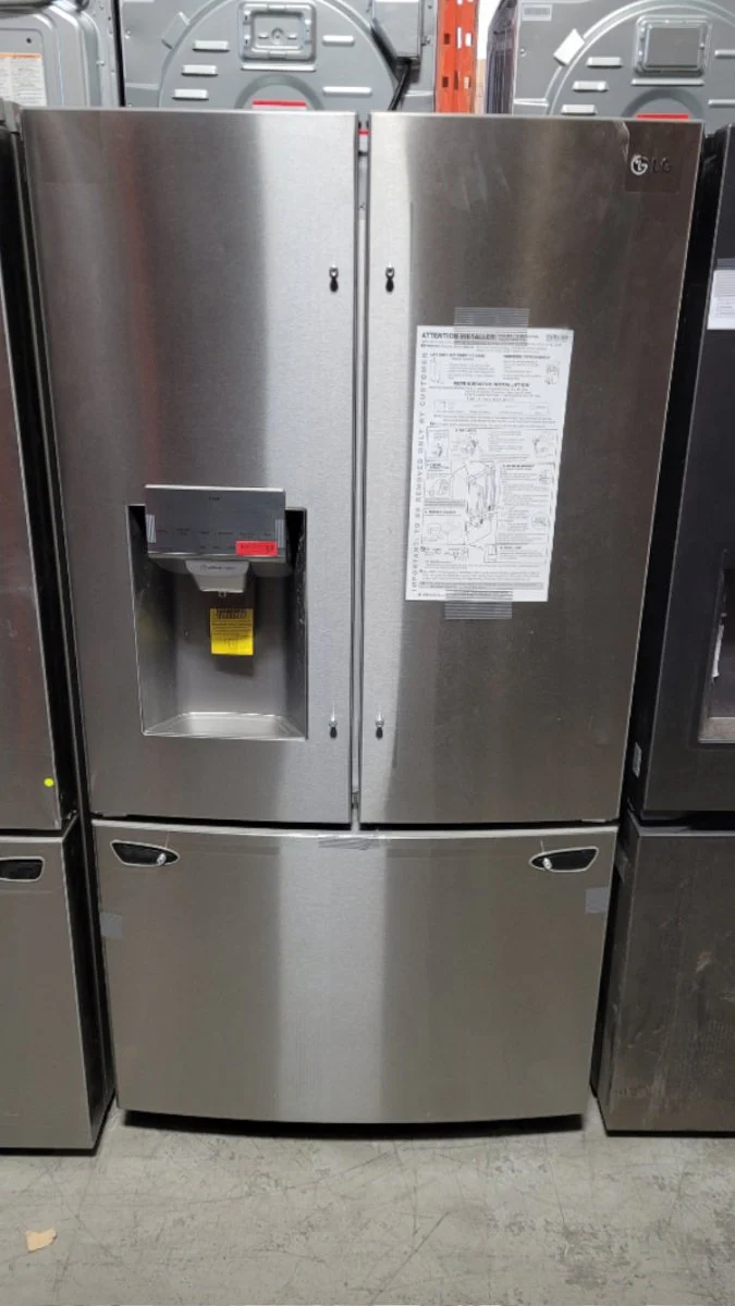 LHFS28XBS - REFRIGERATORS - LG - French 3-Door - Silver - Open Box - Image 2