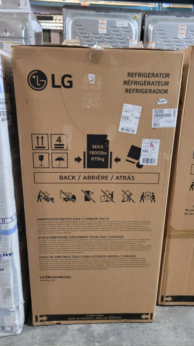 LRDCS2603S - REFRIGERATORS - LG - Bottom Freezer - Stainless Steel - Open Box - Image 2