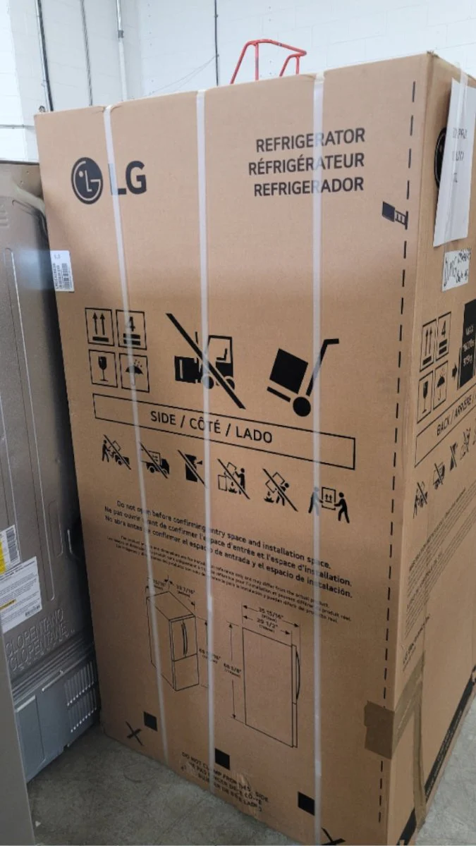 LRDCS2603S - REFRIGERATORS - LG - Bottom Freezer - Stainless Steel - Open Box - Image 2