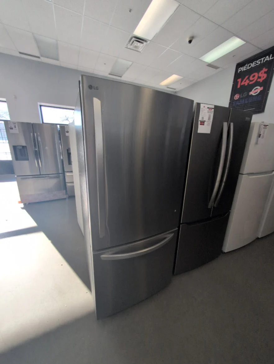 LRDNS2200S - REFRIGERATORS - LG - Bottom Freezer - Stainless Steel - Open Box - Image 3