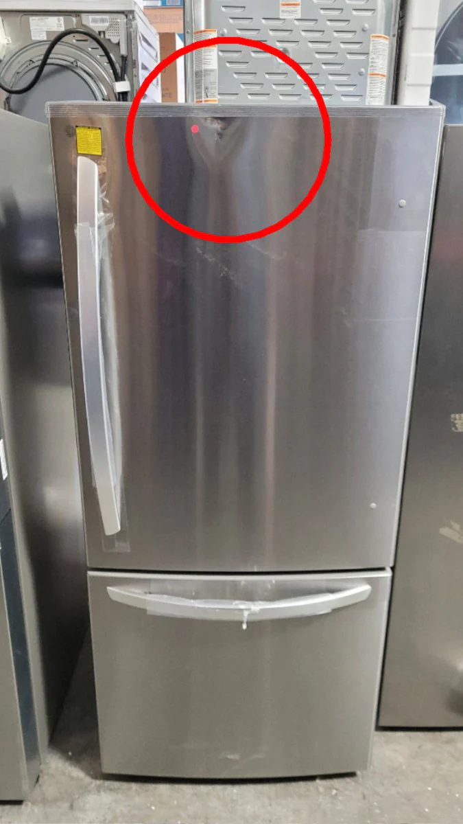 LRDNS2200S - REFRIGERATORS - LG - Bottom Freezer - Stainless Steel - Open Box - Image 3