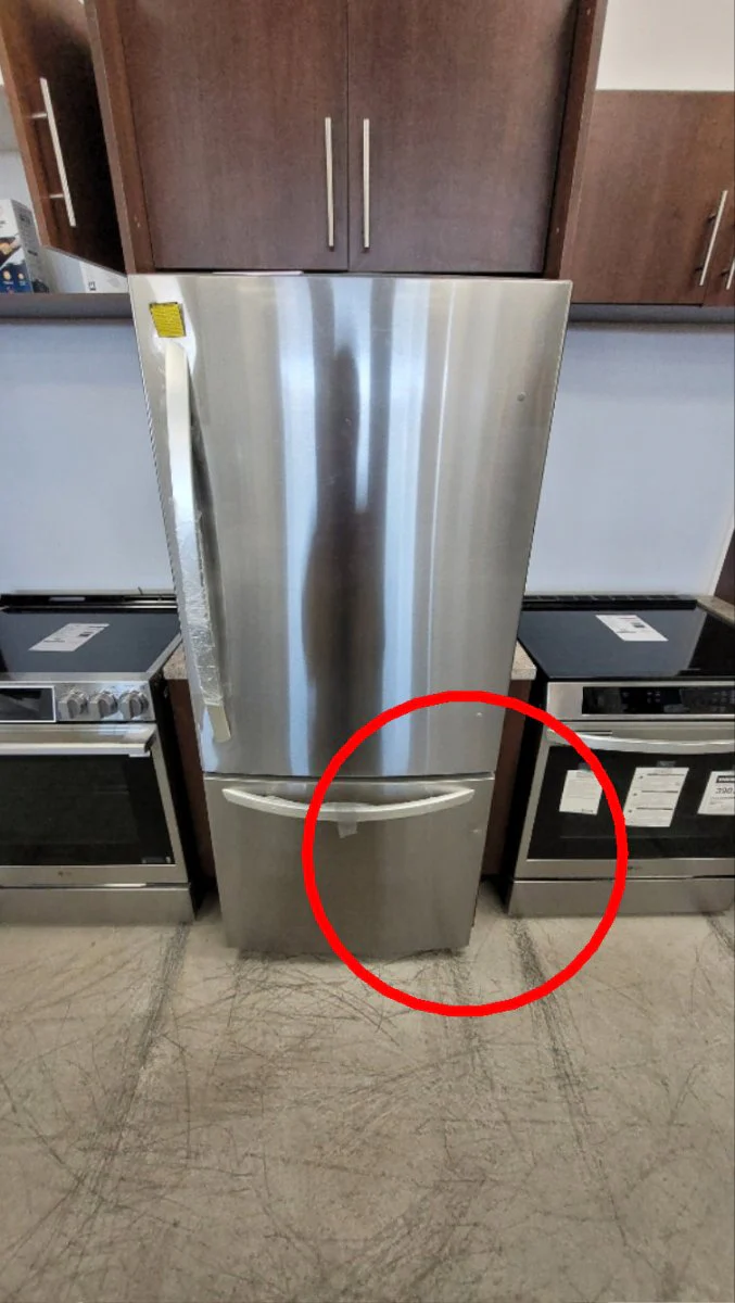 LRDNS2200S - REFRIGERATORS - LG - Bottom Freezer - Stainless Steel - Open Box - Image 3