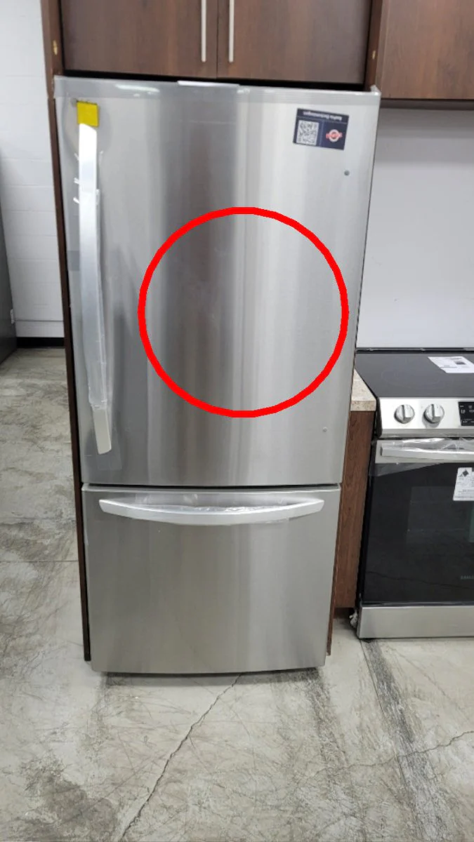 LRDNS2200S - REFRIGERATORS - LG - Bottom Freezer - Stainless Steel - Open Box - Image 3
