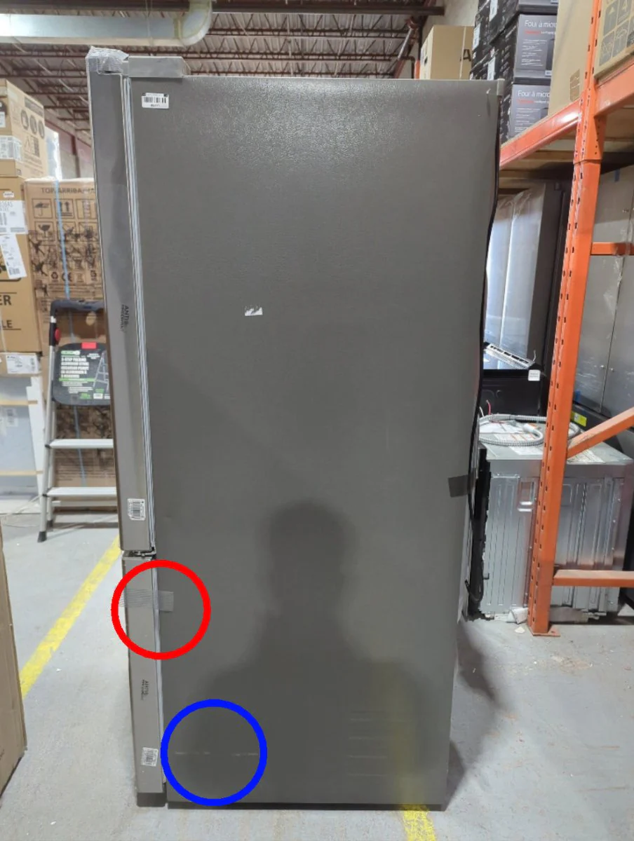 LRDNS2200S - REFRIGERATORS - LG - Bottom Freezer - Stainless Steel - Open Box - Image 4