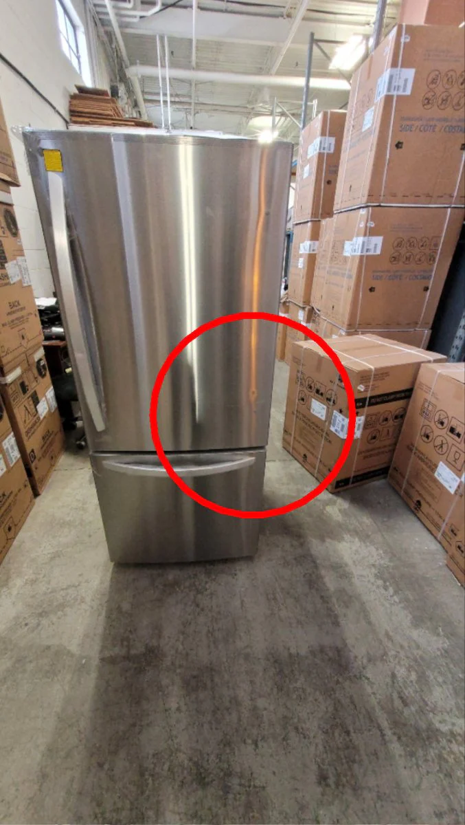LRDNS2200S - REFRIGERATORS - LG - Bottom Freezer - Stainless Steel - Open Box - Image 3