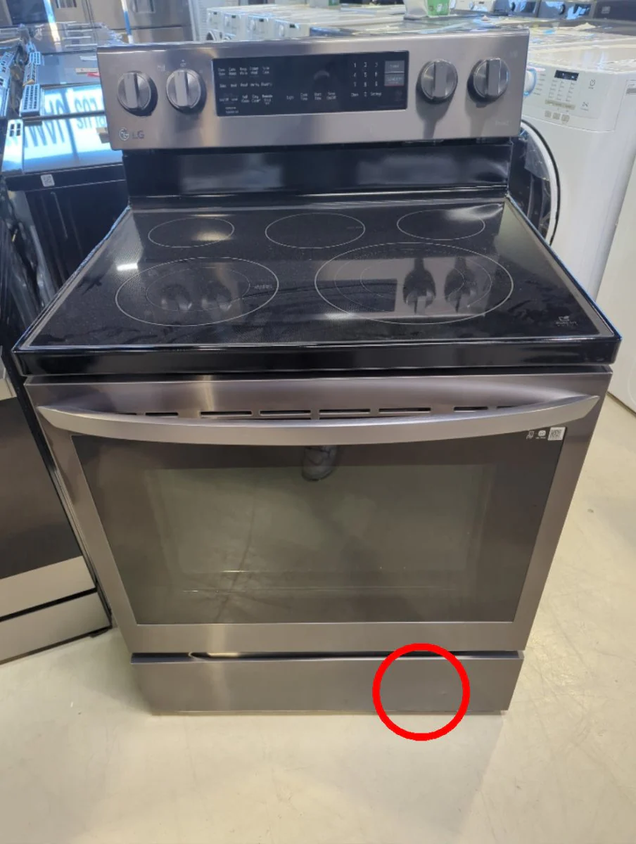LREL6325D - RANGES - LG - Electric - Black Stainless - Open Box - Image 2