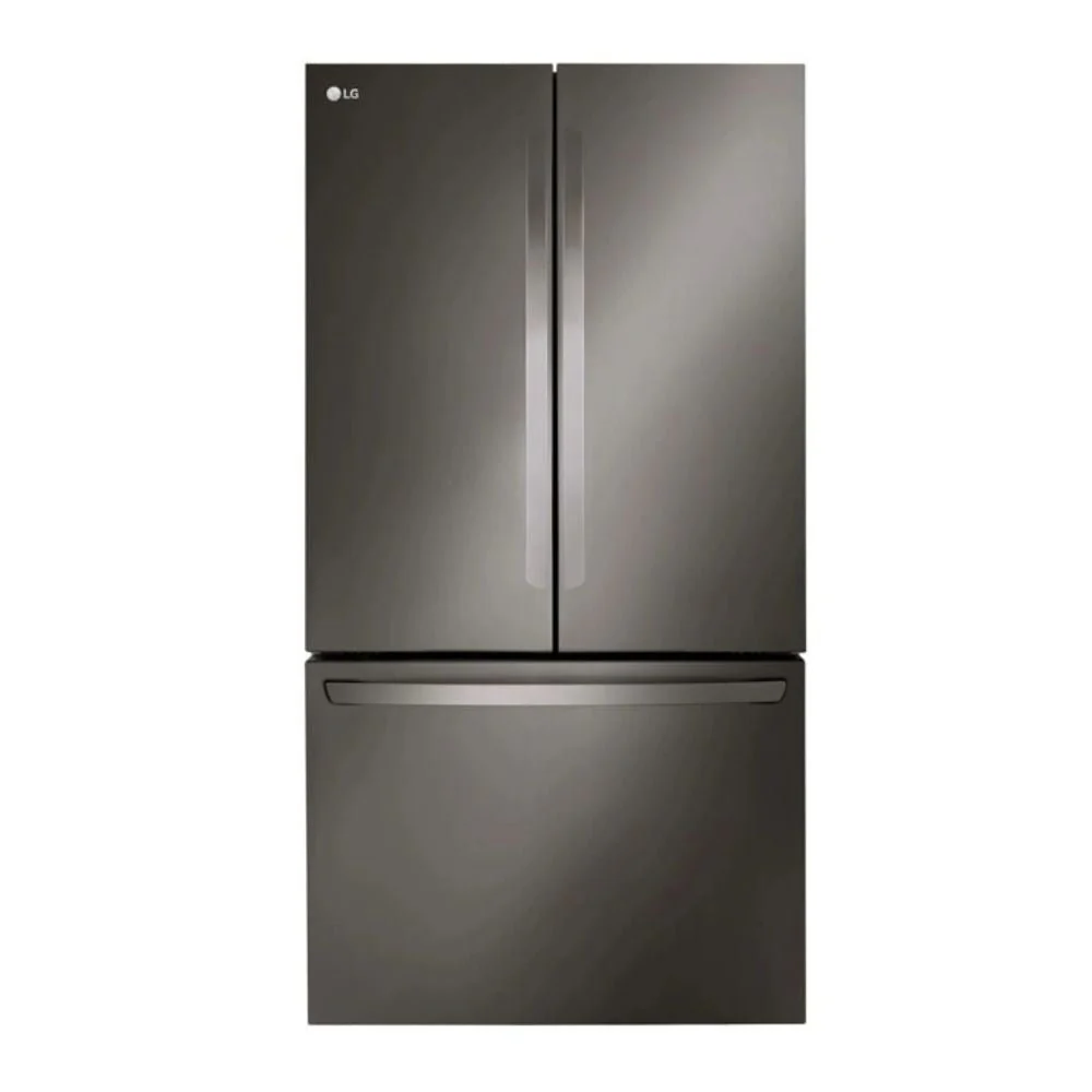 LRFLC2706D - REFRIGERATORS - LG - French 3-Door - Black Stainless - Open Box