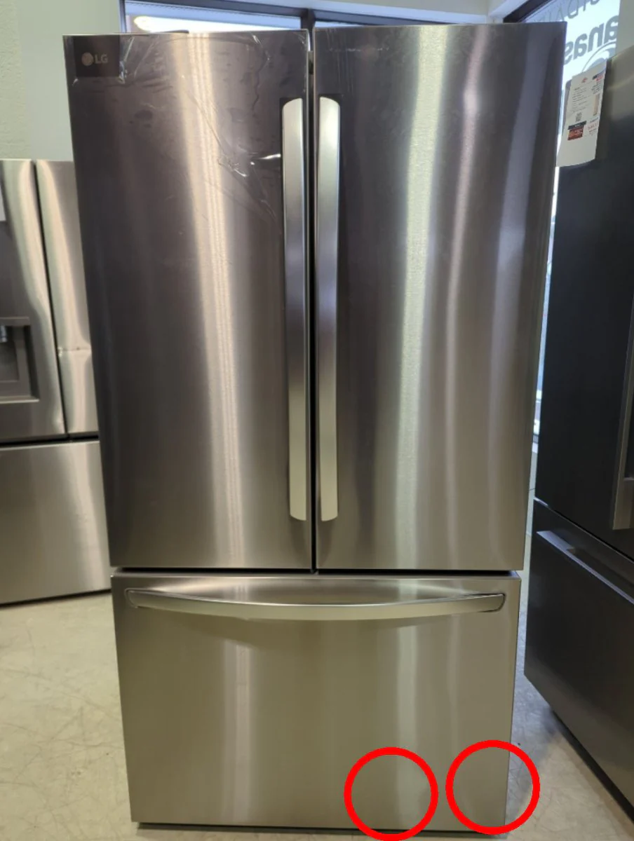 LRFLC2706S - REFRIGERATORS - LG - French 3-Door - Stainless Steel - Open Box - Image 2