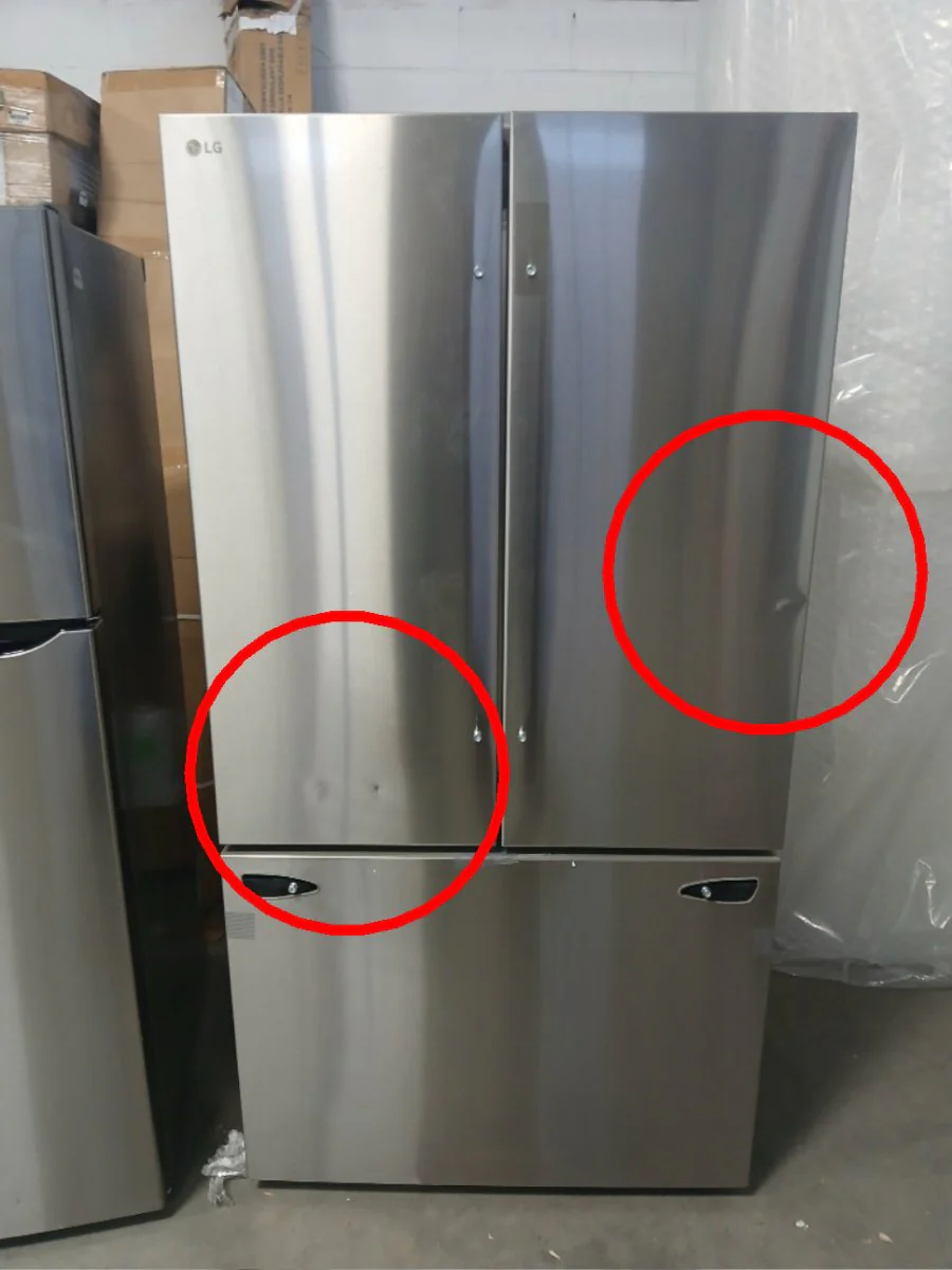 LRFLC2706S - REFRIGERATORS - LG - French 3-Door - Stainless Steel - Open Box - Image 2