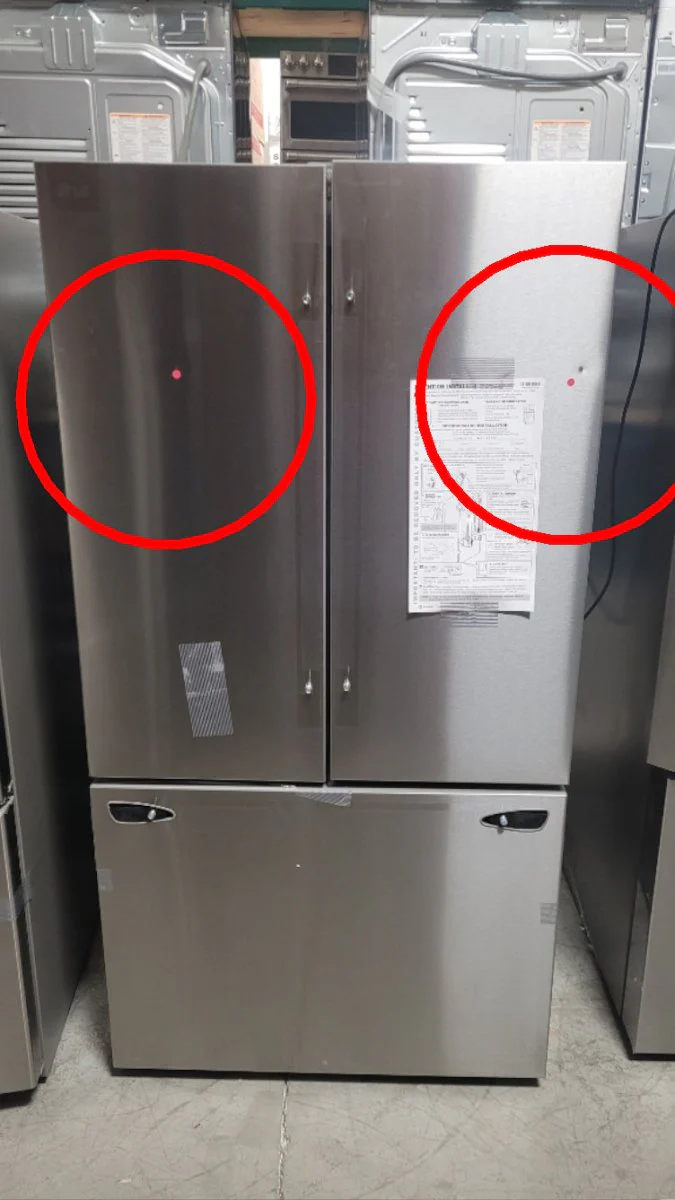 LRFLC2706S - REFRIGERATORS - LG - French 3-Door - Stainless Steel - Open Box - Image 3