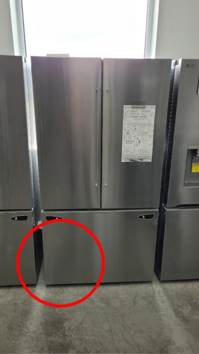 LRFLC2706S - REFRIGERATORS - LG - French 3-Door - Stainless Steel - Open Box - Image 3