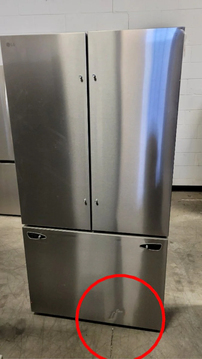 LRFLC2706S - REFRIGERATORS - LG - French 3-Door - Stainless Steel - Open Box - Image 2