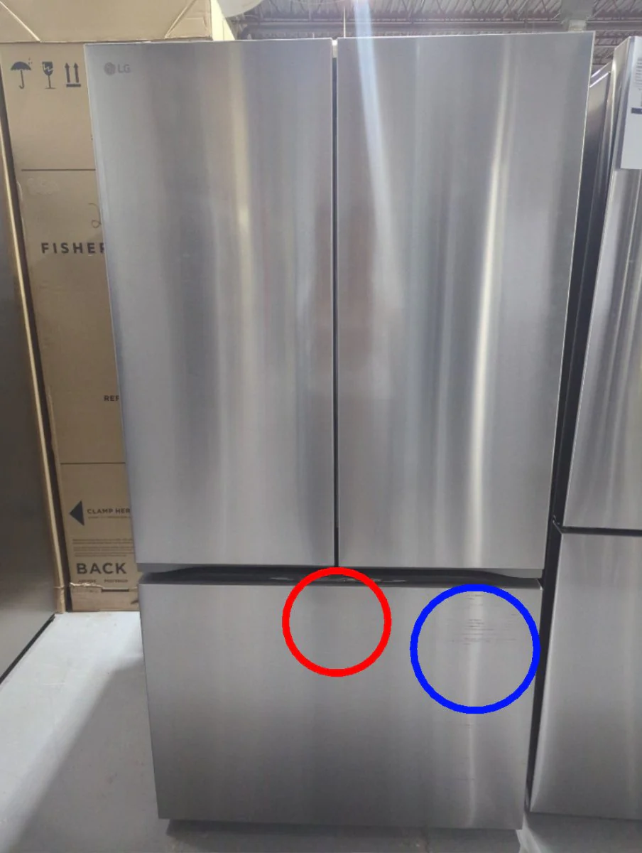 LRFLC2716S - REFRIGERATORS - LG - French 3-Door - Stainless Steel - Open Box - Image 2