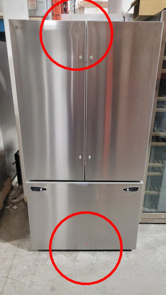 LRFLS3206S - REFRIGERATORS - LG - French 3-Door - Stainless Steel - Open Box - Image 3