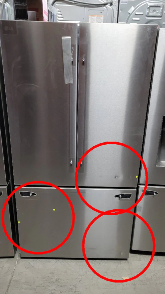 LRFLS3206S - REFRIGERATORS - LG - French 3-Door - Stainless Steel - Open Box - Image 3