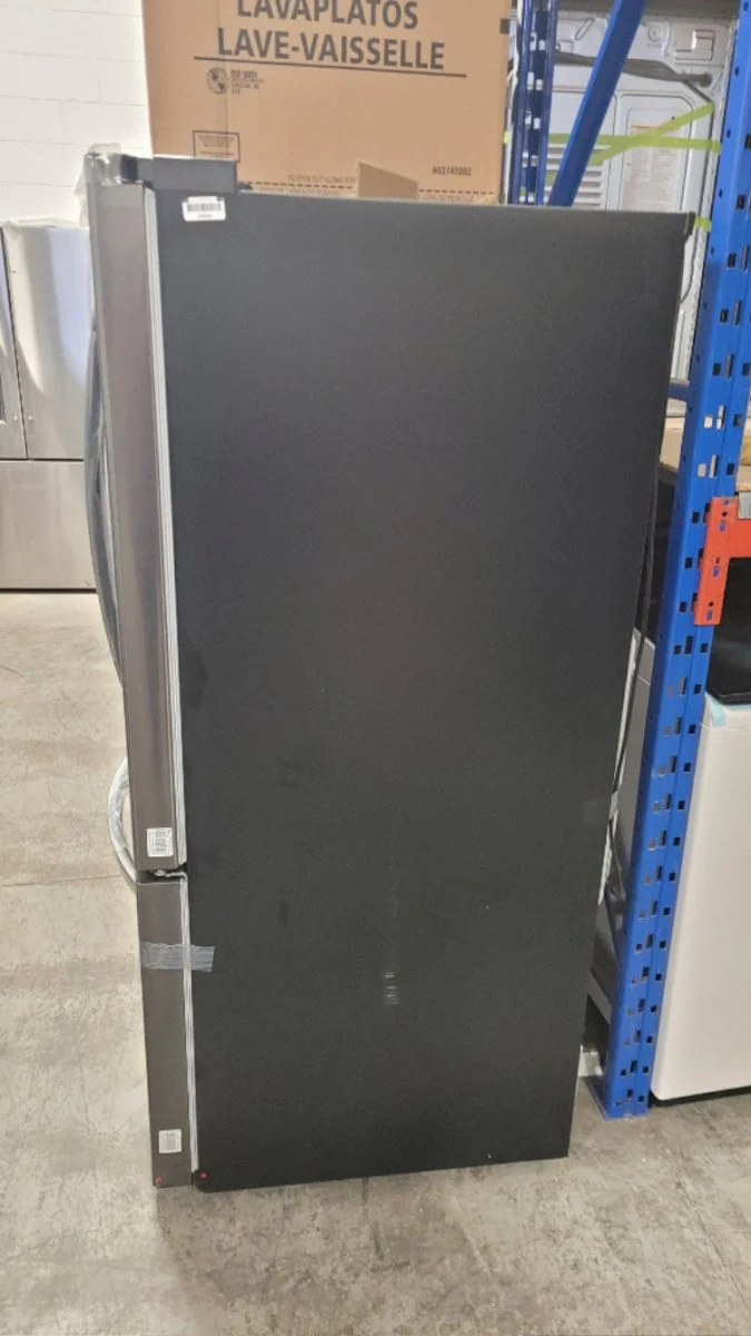 LRFNS2200D - REFRIGERATORS - LG - French 3-Door - Black Stainless - Open Box - Image 3