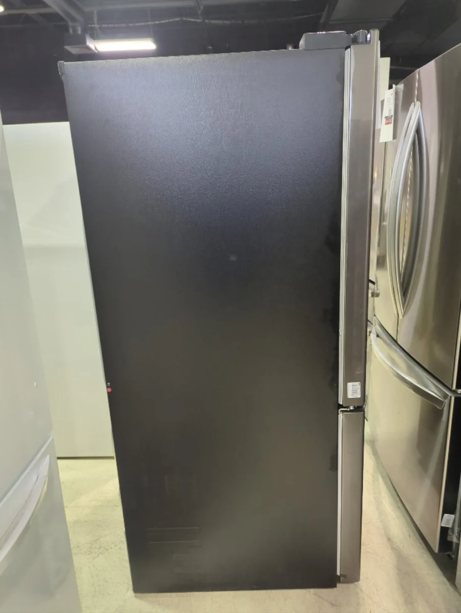 LRFNS2200D - REFRIGERATORS - LG - French 3-Door - Black Stainless - Open Box - Image 3