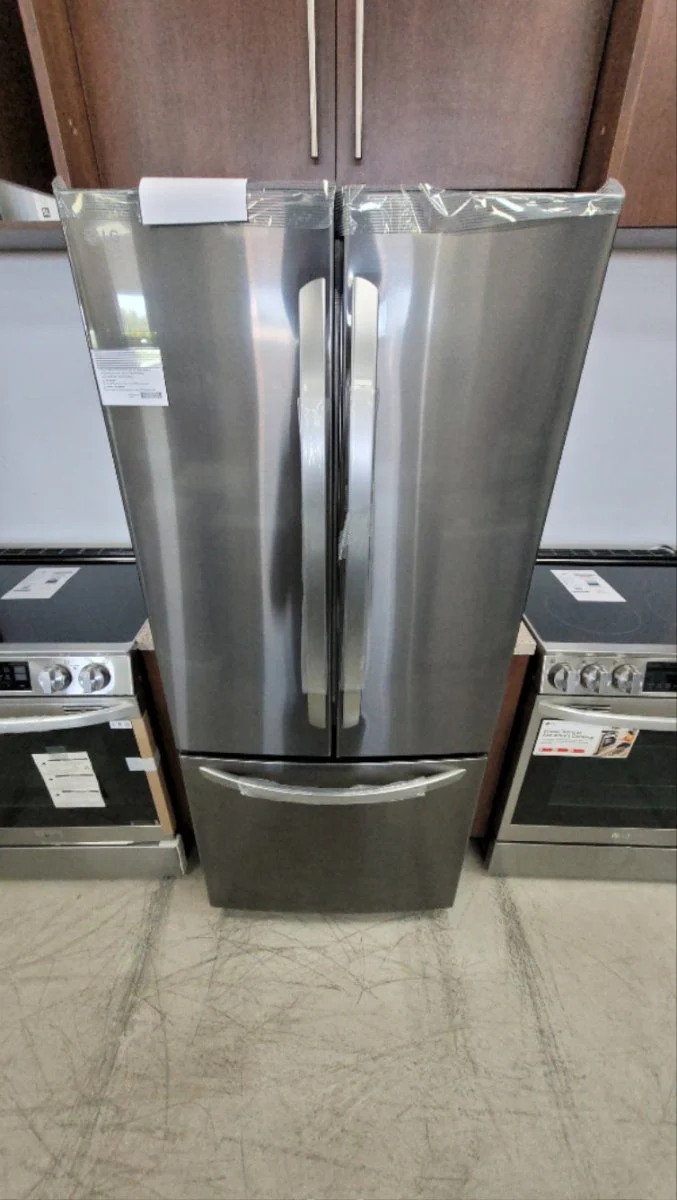 LRFNS2200D - REFRIGERATORS - LG - French 3-Door - Black Stainless - Open Box - Image 2