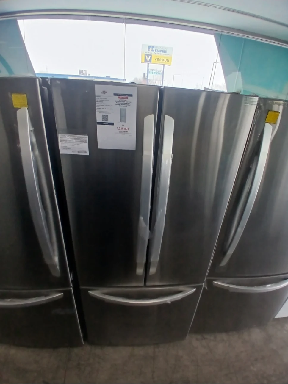 LRFNS2200S - REFRIGERATORS - LG - French 3-Door - Stainless Steel - Open Box - Image 2